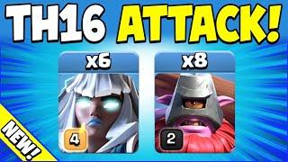 E-TITANS + THROWERS = SUPER STRONG!!! TH16 Attack Strategy (Clash of Clans)