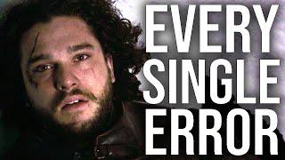 Every Error in Game of Thrones Season 5