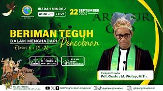 (22 SEPTEMBER 2024) IBADAH MINGGU JAM 09.00 WIT