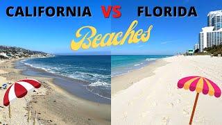 California VS Florida Beaches the BIGGEST Differences EXPLAINED!