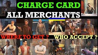 Charge Card - all possible Fallout 4 merchants reactions. How to get Charge Card #fallout4  #fallout