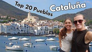  Los 20 PUEBLOS más Bonitos que ver en CATALUÑA 4K: Barcelona, Girona, Tarragona y Lleida | España