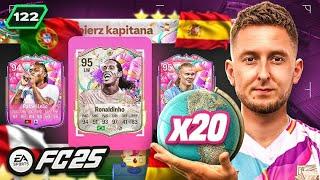 ZROBIŁEM DRAFT 20 RÓŻNYCH NARODOWOŚCI [#122] FC25 ULTIMATE TEAM