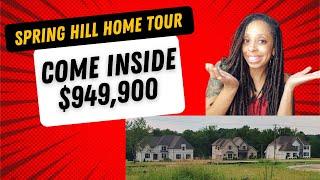 $949,900 Home Tour | 106 Arkstone Lane, Spring Hill TN | Controversial Edge Location!