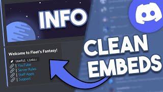 Setup Discord Message Embeds! (2022)