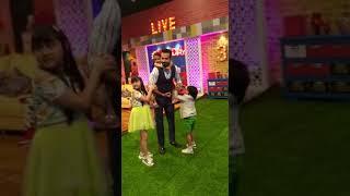 Inayat Verma Masti With Irfan Pathan behind scenes