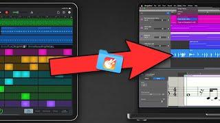 Share/Export your GarageBand project from iPad/iPhone to Mac