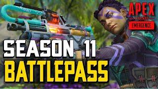 Complete battlepass showcase Apex Legends season 11