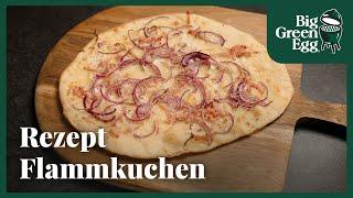 Klassischer Flammkuchen | Rezept | Big Green Egg Deutschland