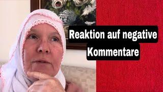 Was ist los mit den Menschen? Reaktion auf negative Kommentare