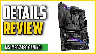 MSI MPG Z490 Gaming Carbon WiFi Gaming Motherboard Review