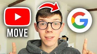 How To Move YouTube Channel To Another Google Account - Full Guide