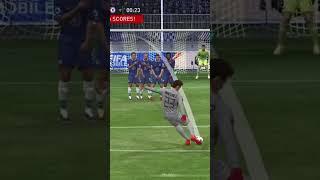 FIFA mobile free kick 