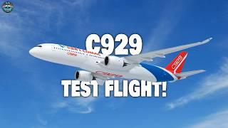 China's HUGE PLAN for COMAC C929 Test Flight CHANGE All Aviation! Here's Why
