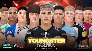 Youngster Facepack Pes 2021 & FL25 Vol.34 (SIDER) PC