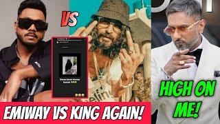 Emiway Vs King Again? Emiway Poked King On Story! MB Dissed Kint? Congress About Yo Yo Vs Badshah!