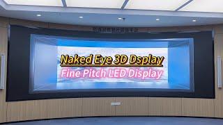 Indoor LED Screen and Naked Eye 3D Display【LCF】