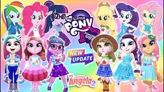  MY TALKING ANGELA 2 | My Little Pony | Equestria Girls | New Update | Cosplay Makeover  