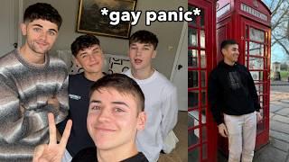 *Gay Panic* in London (We found Kit Connor!)  VLOG