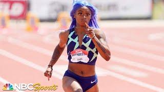 Sha'Carri Richardson powers to women's 100m win at 2021 USATF Golden Games | NBC Sports