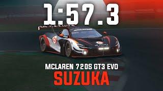 Suzuka 1:57.3 - Mclaren 720S GT3 EVO - GO Setups | ACC 1.10.2