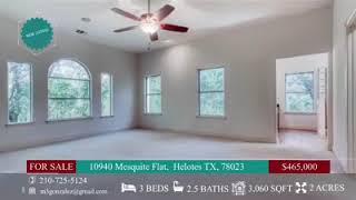 10940 Mesquite Flat, Helotes TX, 78023