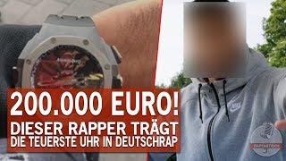 200.000€ - DIESER Deutsche Rapper hat die TEUERSTE UHR!