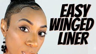 Easy Winged Eyeliner Tutorial | Kaye Wright