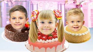 Diana, Rome and Oliver Unbelievable Happy Birthday Video Collection