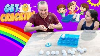 Egg Challenge  | Egg Roulette Challenge | Get Crackin Egg Game | Egg Cracking Family Game