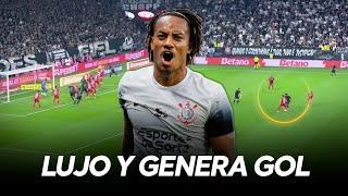 ¡ANDRÉ CARRILLO HUMILLA al RIVAL con HUACHA y GENERA GOL de CORINTHIANS!