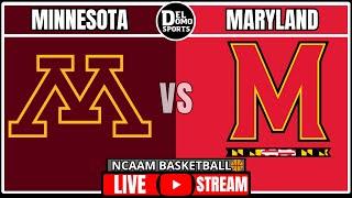 MINNESOTA VS MARYLAND LIVE - NCAAM Basketball Game Score - Jan 13, 2025