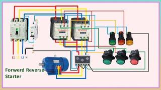 Forward Reverse starter | Controlling Motor Direction: The Basics of Forward-Reverse Starter