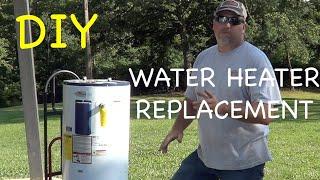 How To Replace  A Water Heater. DIY Project Easy And Save Money.