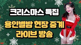 12월 24일 화요일 30·40대 놀기좋은  용인별밤 가요리믹스 현장 라이브방송