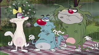 हिंदी Oggy and the Cockroaches ️ मानसून Hindi Cartoons for Kids