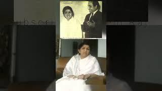 Lata Mangeshkar talks about Mohammed Rafi sahab | lata mangeshkar & Mohammed Rafi. #viralreels #yt