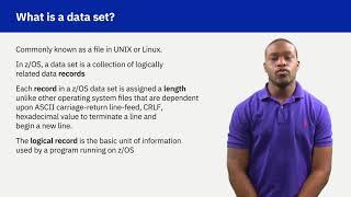Lecture 11: Data Set Names and Types (5 mins 05 secs)