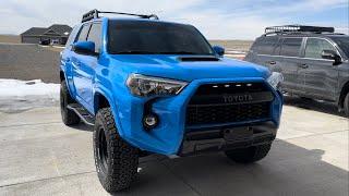 I’ll REGRET this day… Selling my Voodoo Blue Toyota 4Runner TRD Pro…