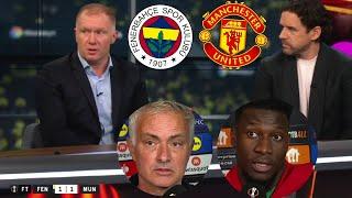 "Fenerbahce vs Man Utd 1-1: Paul Scholes Reacts, Mourinho's Red Card  Onana's Best Save!"