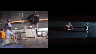 Scott Adkins As Deadpool Training And Movie Scenes