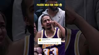 Pacers did Lakers Fans DIRTY!