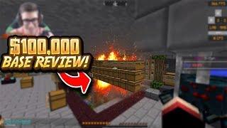 Minecraft HCF Base Tour - $100,000 BASE REVIEW!! [1] ( Minecraft Base Tour )