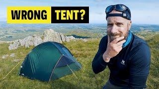 NEW tent for SOLO adventures – but is it the wrong one?!