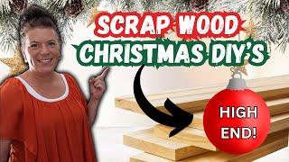 5 High End Scrap Wood Projects - Christmas Decor/Scrap Wood Christmas DIYs