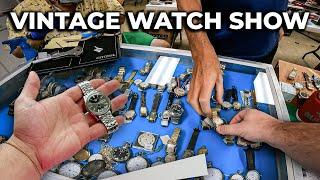 Insane Deals at a Vintage Watch Show in South Florida!