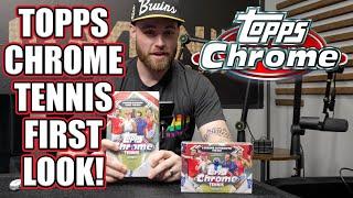 2024 Topps Chrome Tennis First Look with Layton Sports Cards!!