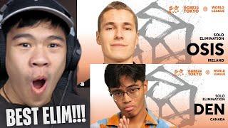 SXIN Reacts | OSIS  & DEN  | GRAND BEATBOX BATTLE 2024: WORLD LEAGUE | Solo Elimination