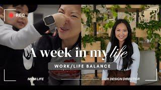 Balancing mom life and being a UX design director | Week in the life