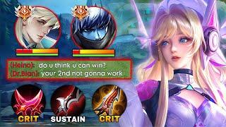 ABUSING CONSORT YU INSANE LIFESTEAL & CRIT DAMAGE IN MYTHIC RANK! | CONSORT YU BEST BUILD & ARCANA